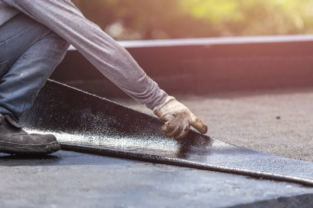 Professional Crawl Space Encapsulation technician working in Rushford, MN